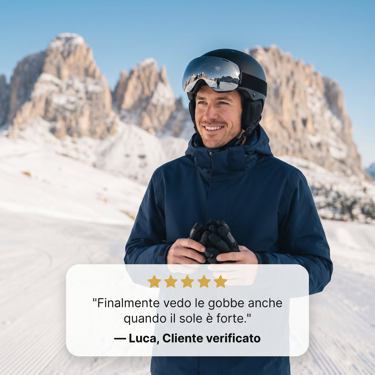 Maschera da sci PeakGear – foto 8