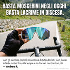 Occhiali Sportivi PeakGear Pro – Lente a Specchio per Ciclismo e Running