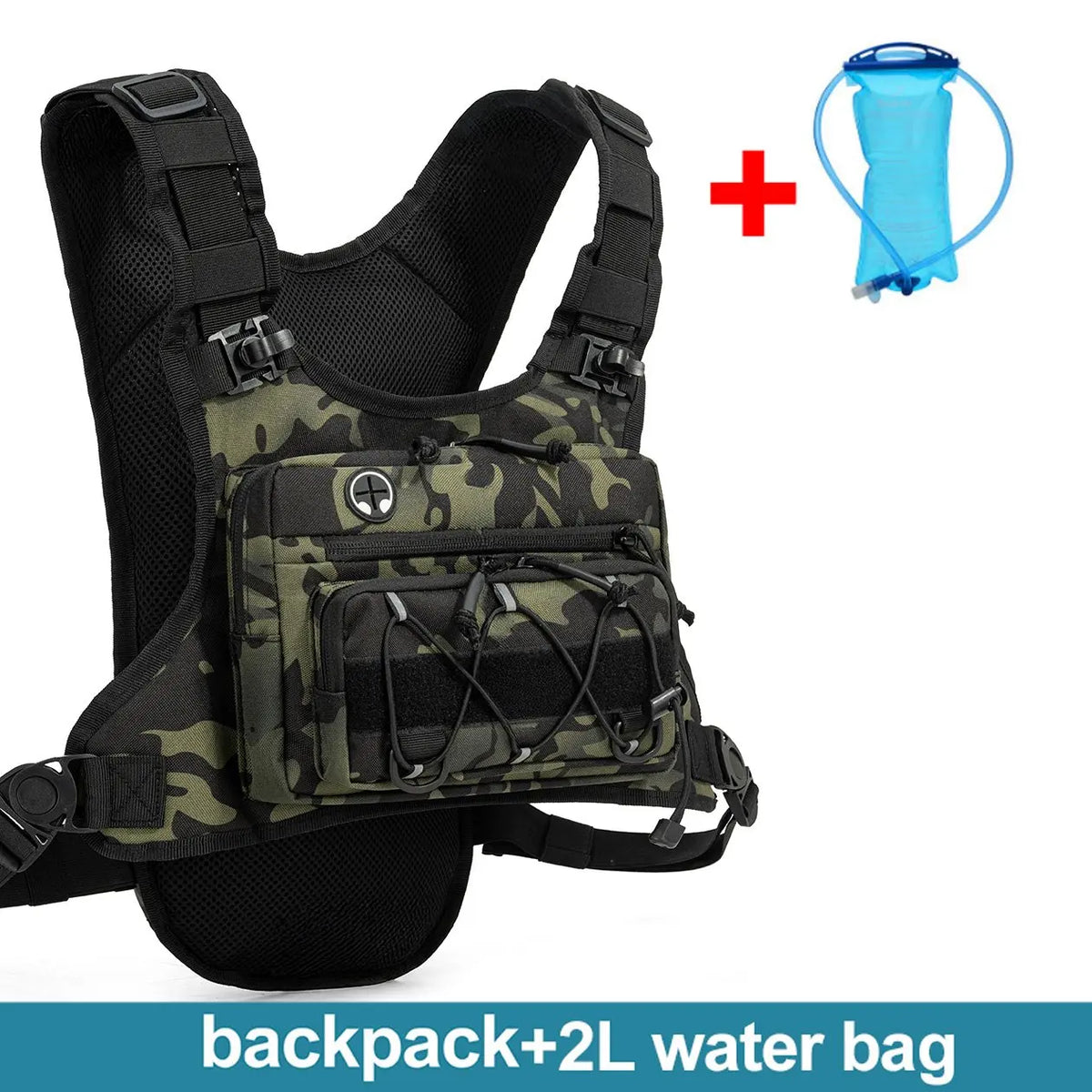 Gilet tattico per idratazione PeakGear – foto 9