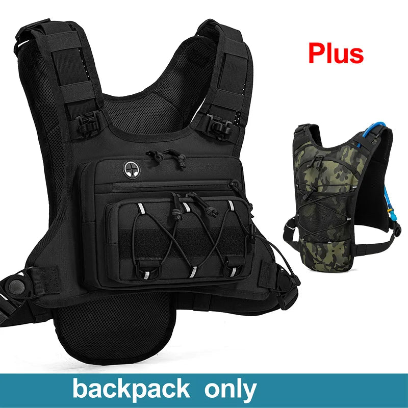 Gilet tattico per idratazione PeakGear – foto 12