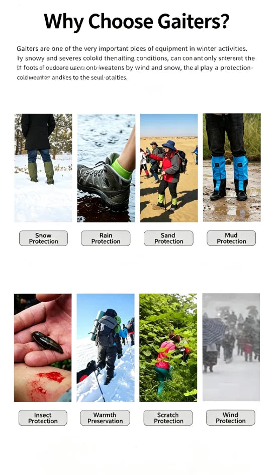 Ghette impermeabili PeakGear – foto 3