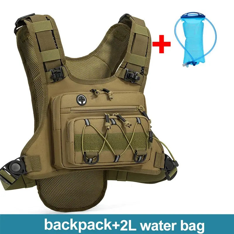 Gilet Tattico Idratazione PeakGear – Trekking & Outdoor