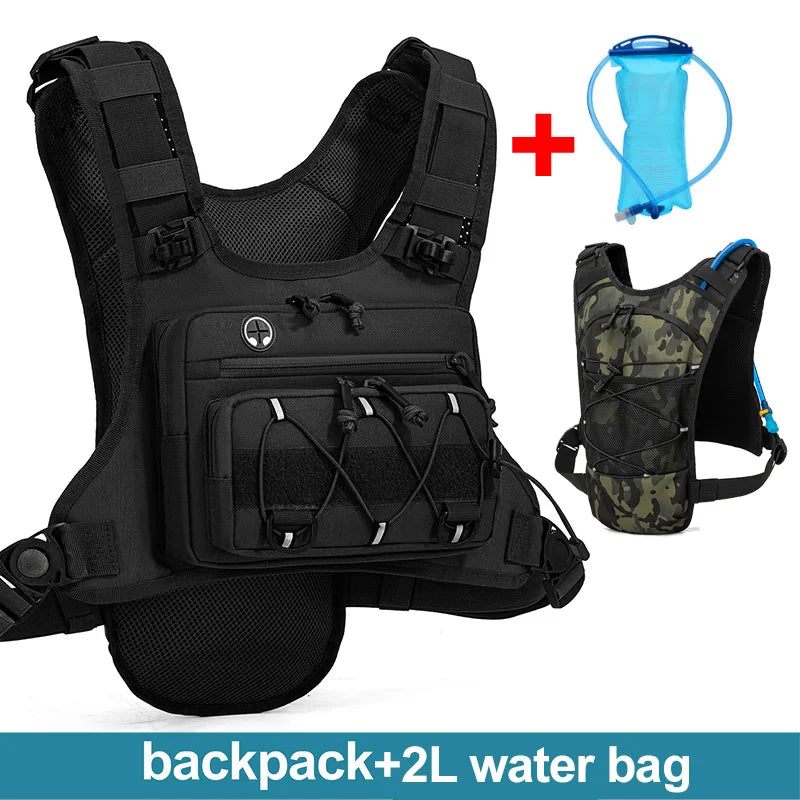 Gilet tattico per idratazione PeakGear – foto 8