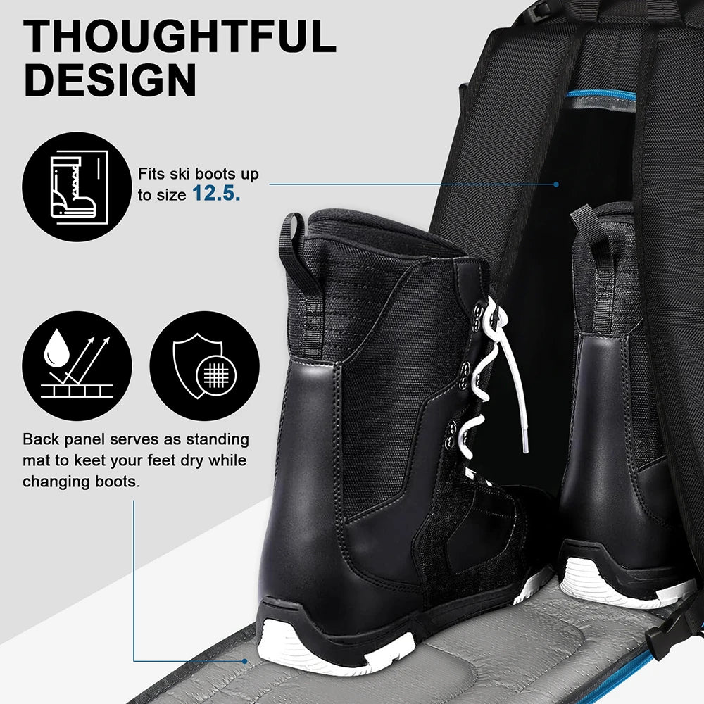 Zaino porta scarponi da sci PeakGear – foto 4