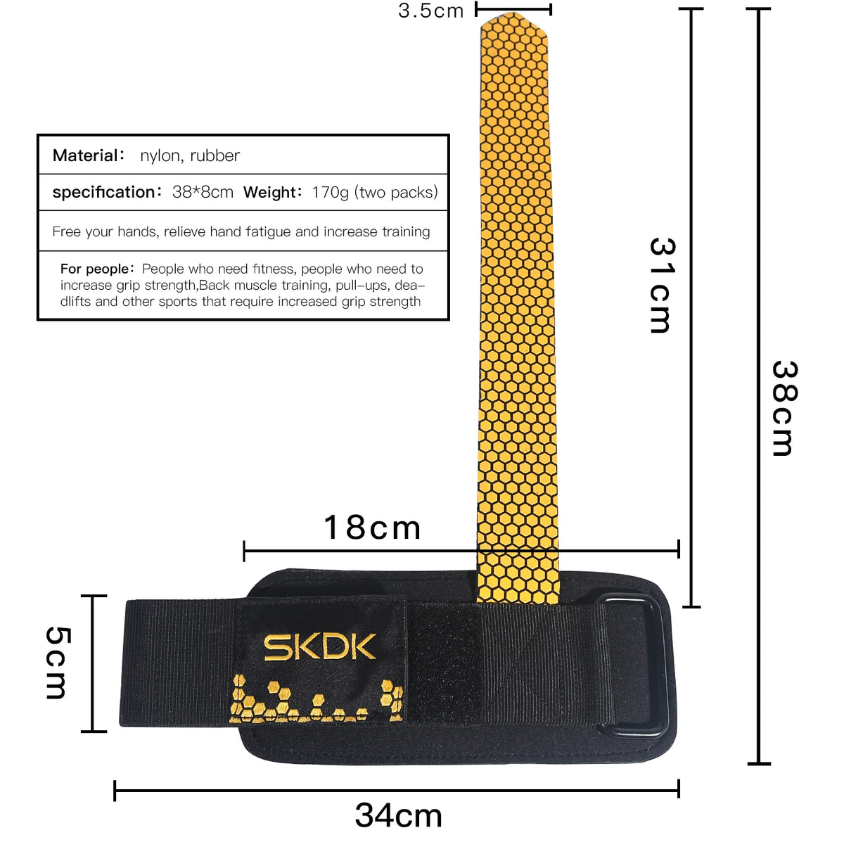 Grip straps PeakGear – foto 2