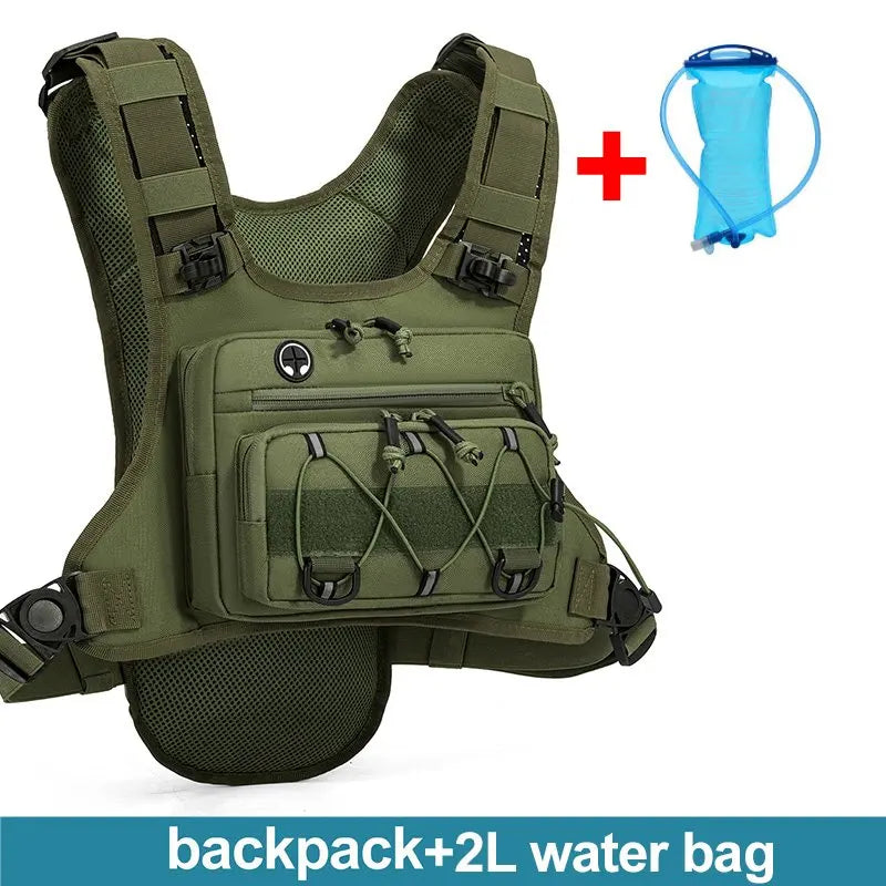 Gilet Tattico Idratazione PeakGear – Trekking & Outdoor